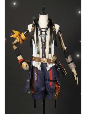 Genshin Impact Bennett Cosplay Costume Suit