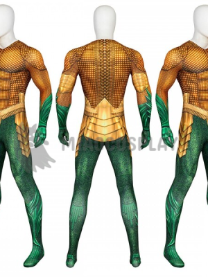 Aquaman and the Lost Kingdom Aquaman Cosplay Costume Jumpsuits