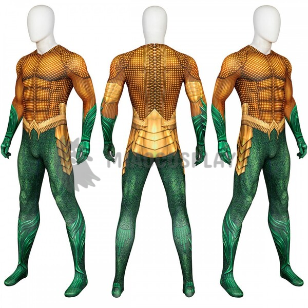 Aquaman and the Lost Kingdom Aquaman Cosplay Costume Jumpsuits