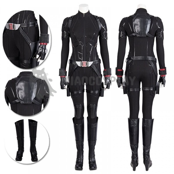 Black Widow Cosplay Costume Avengers Endgame Natasha Romanoff  Movie Level Suit