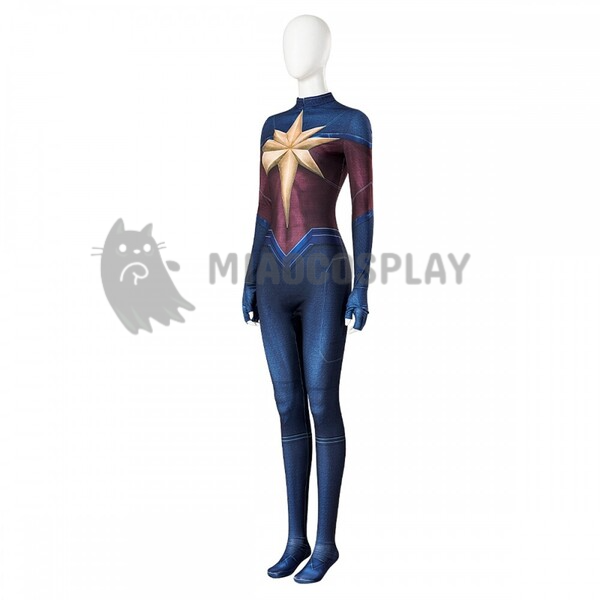 Captain Marvel 2 Cosplay Costume Carol Danvers Captain Marvel Halloween suit