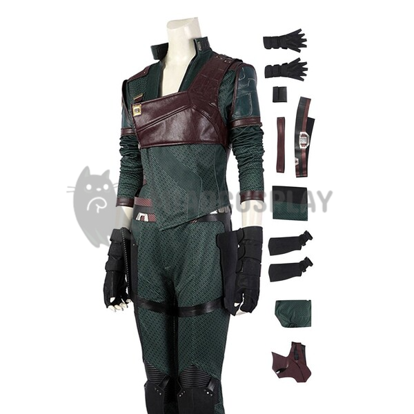Guardians of the Galaxy 3 Gamora Costume Halloween Cosplay Suit