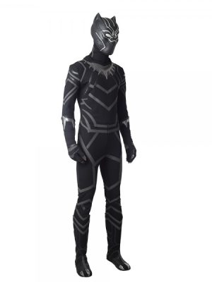 Black Panther Costume T'Challa Cosplay Civil War Edition Cosplay Suit