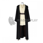 Qui-Gon Jinn Costume Star Wars The Phantom Menace Cosplay Suits