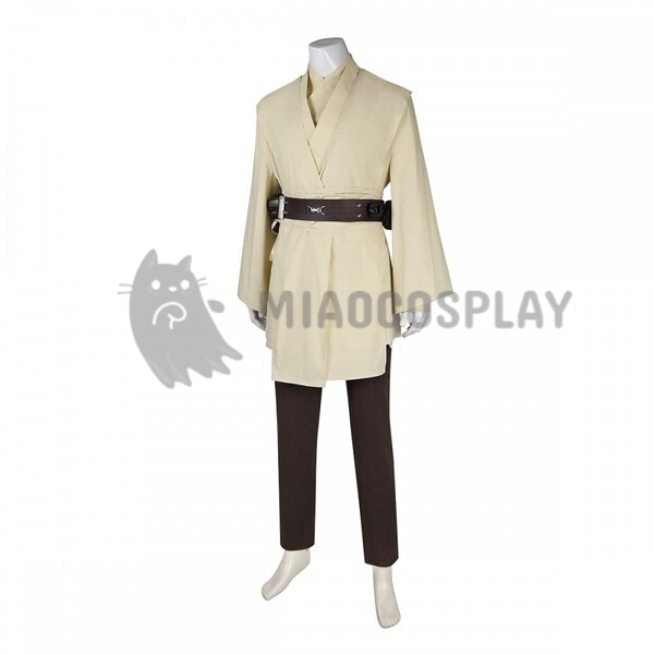 Qui-Gon Jinn Costume Star Wars The Phantom Menace Cosplay Suits