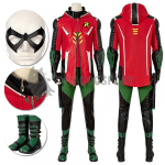 Batman Gotham Knights Robin Cosplay Costume Male