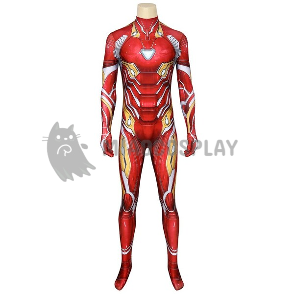 Iron Man Costume 3D Printed Iron Man Spandex Cosplay Suit Adults