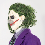 Joker Costume Dark Knight Joker Purple Cosplay Suits With Mask