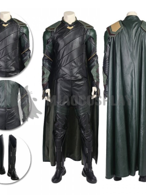 Loki Cosplay Costumes Thor Ragnarok Movie Level Loki Halloween Cosplay Suits