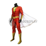 Shazam Costume Shazam 2 Billy Batson Printing Spandex Cosplay Suit